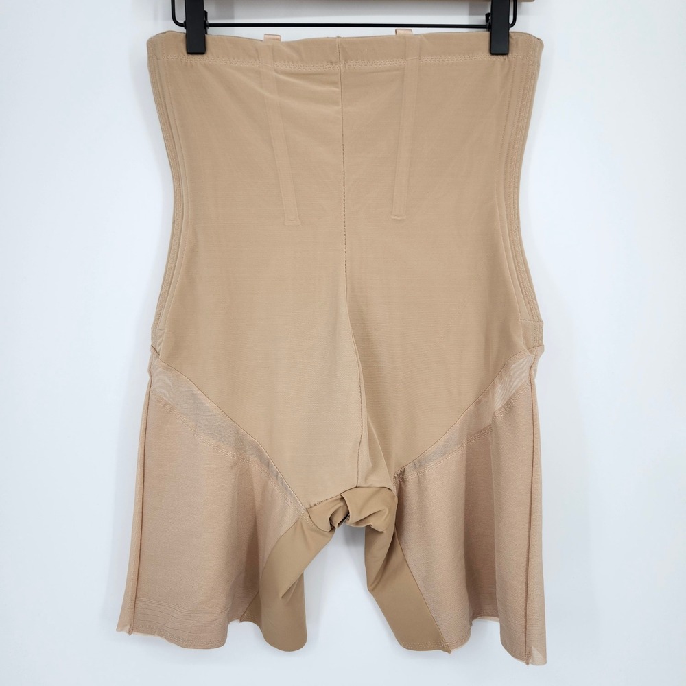 Honeylove Women SuperPower Short XL Sand High Waisted Compression Shapewear - Picture 7 of 9